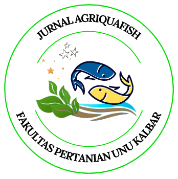 J. AGRIQUAFISH : Journal of Agricultural, Aquatic and Fisheries Sciences